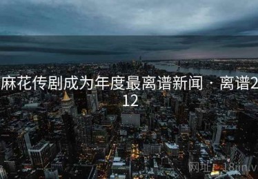 麻花传剧成为年度最离谱新闻 · 离谱212