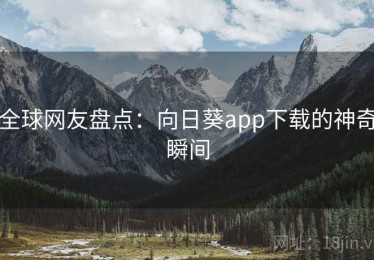 全球网友盘点：向日葵app下载的神奇瞬间
