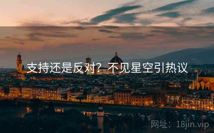 支持还是反对？不见星空引热议